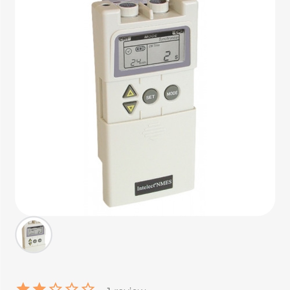 Intelect NMES 77717 massage electrotherapy device